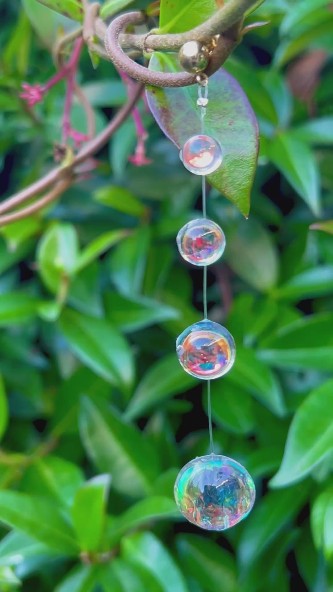 Iridescent Crystal Cascade Earrings: Modern Minimalist Statement Jewelry
